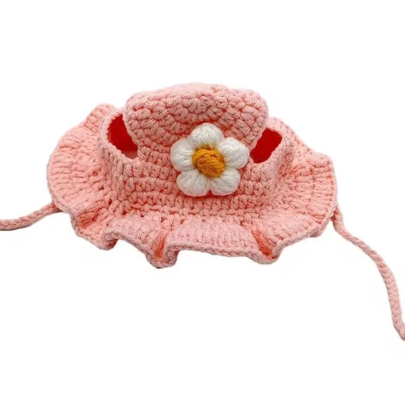 Aurovane Cute Woven Pet Hat