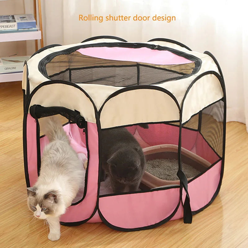 Aurovane Luxury Foldable Kennel for Dog/Cat/Pet